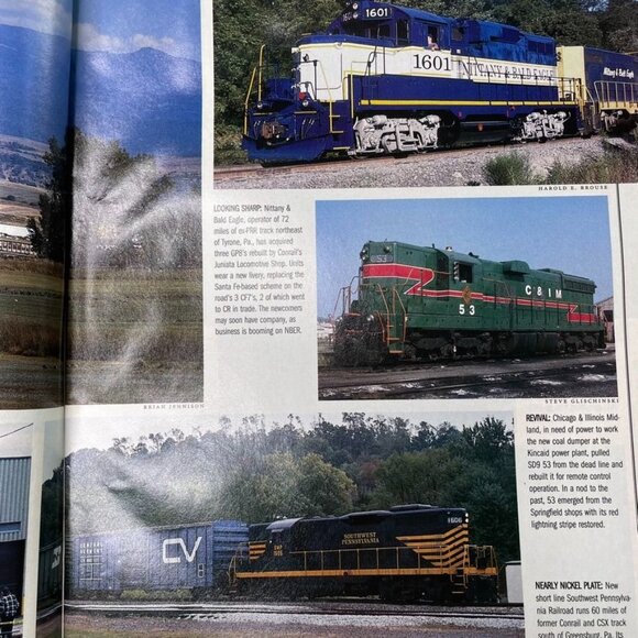 Trains Magazine of Railroading  u January 1996 VOl 56 No 1 Wabash Country Union - Picture 9 of 12